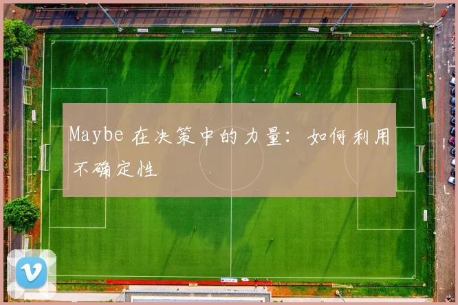 Maybe 在决策中的力量:如何利用不确定性